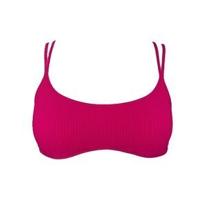 free people pink o-ring bralette